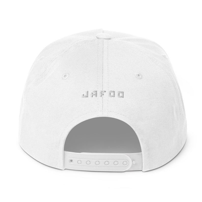 J Flat Bill Cap