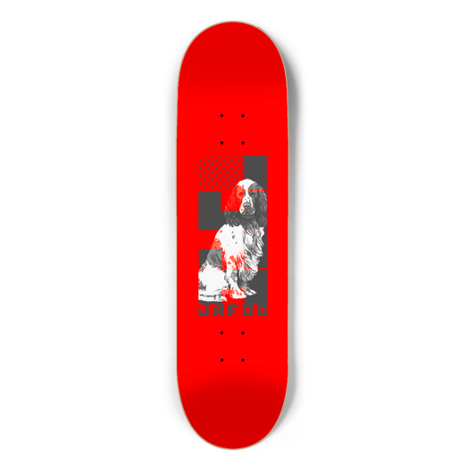 CoCoa Red Skateboard Deck