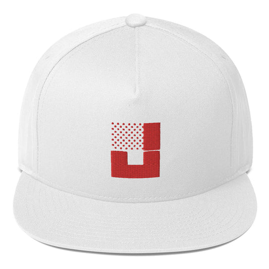 J Flat Bill Cap