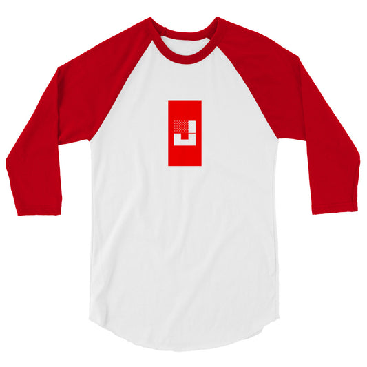 J 3/4 sleeve raglan shirt